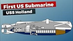 Crescent Shipyard in Elizabeth connected to the first U.S. Navy–accepted submarine (USS Holland).