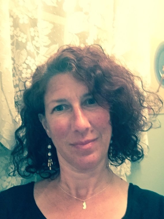 Dr. Michelle Rotunda presenting research during the Union County Historical Society’s March–April 2023 meeting.