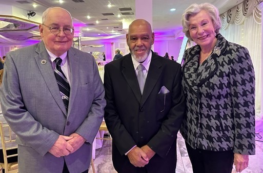 Jonny Rosser honored by the Union Township Historical Society Hall of Fame.